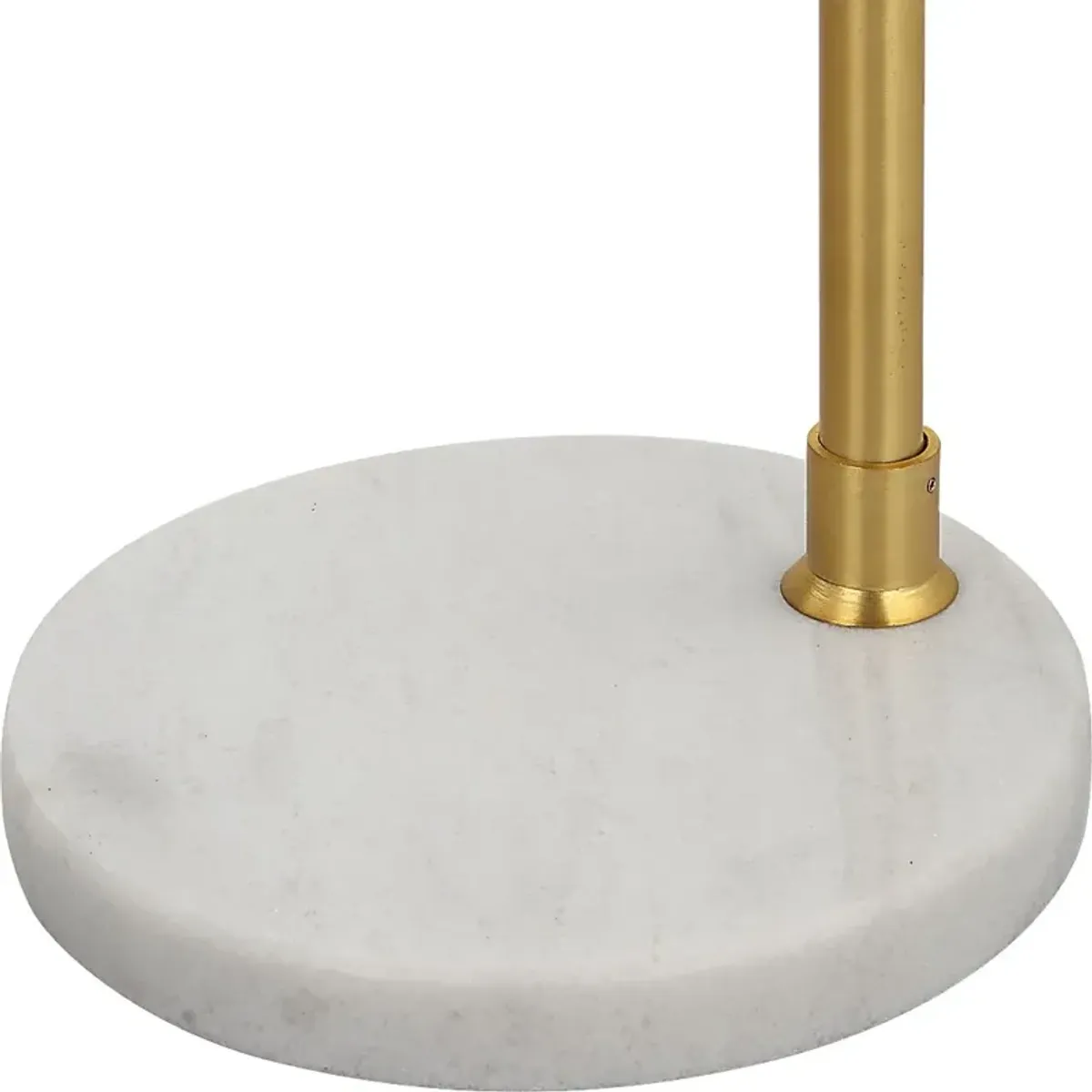 Irone Estates Gold Floor Lamp