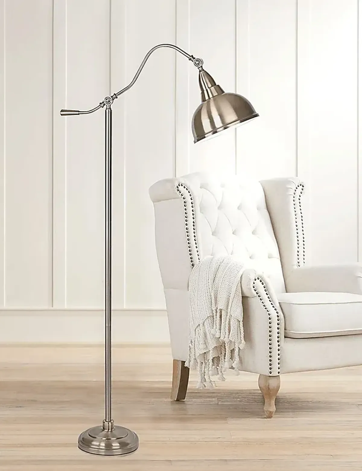 Impala Boulevard Slate Floor Lamp