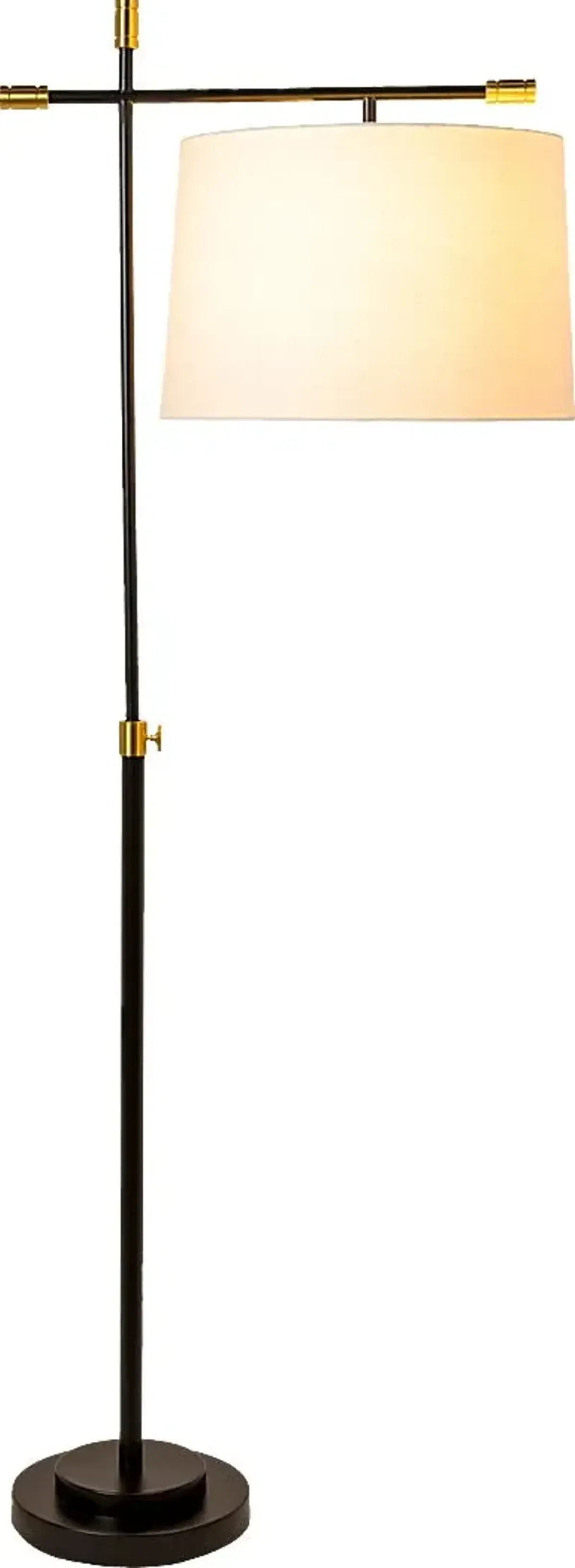 Calie Loop Black Floor Lamp
