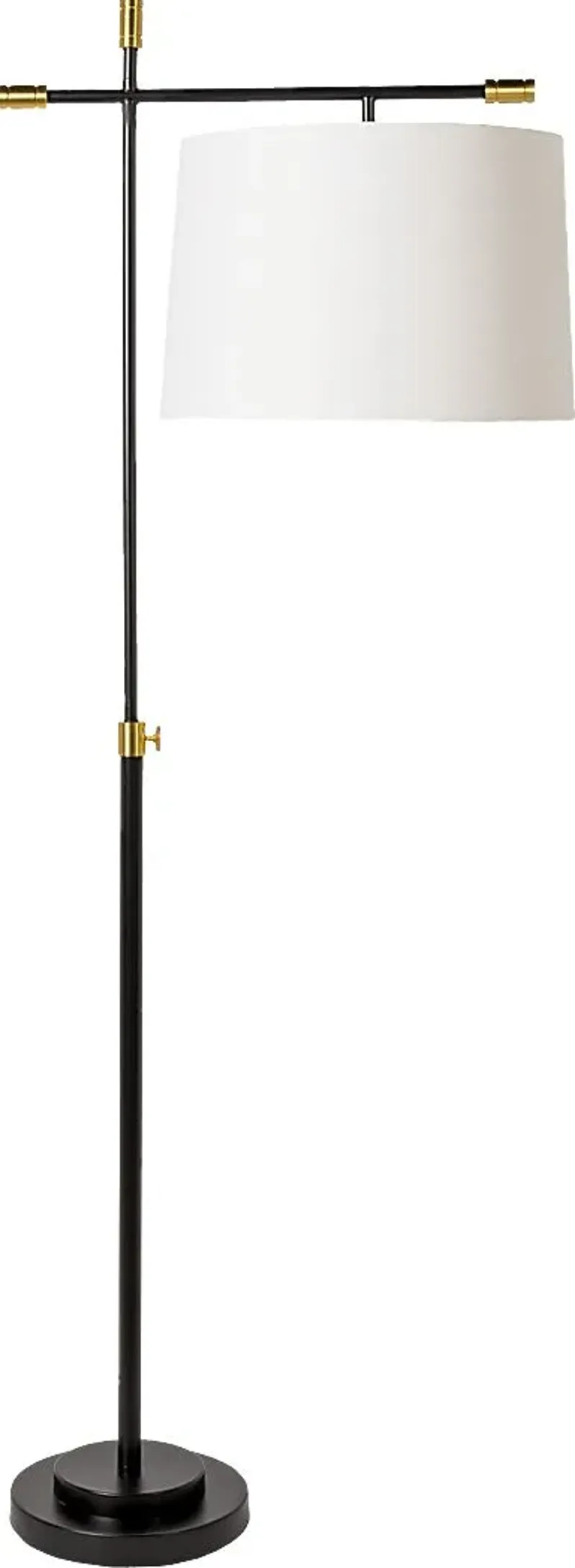 Calie Loop Black Floor Lamp