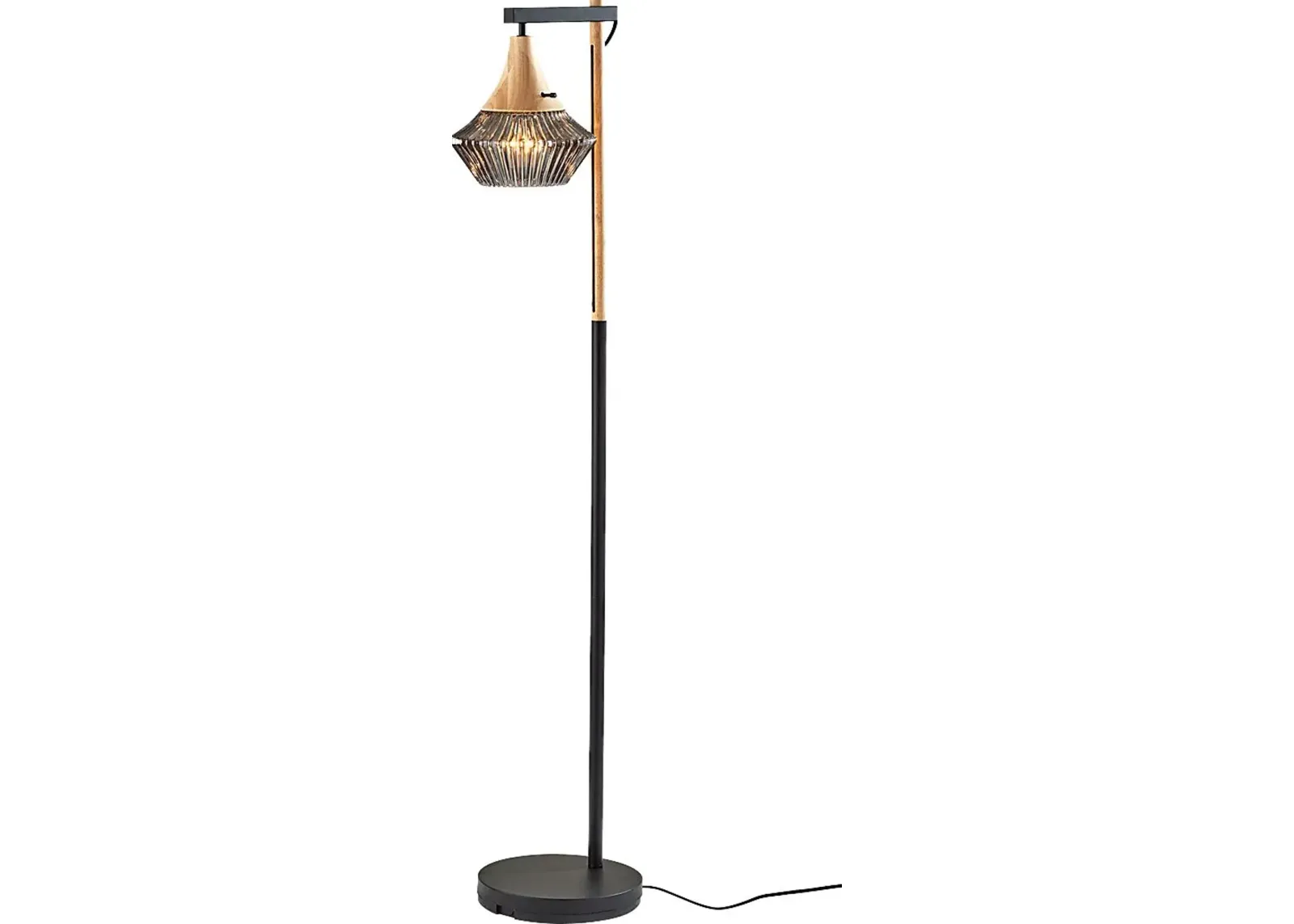 Fireside Gate Black Floor Lamp