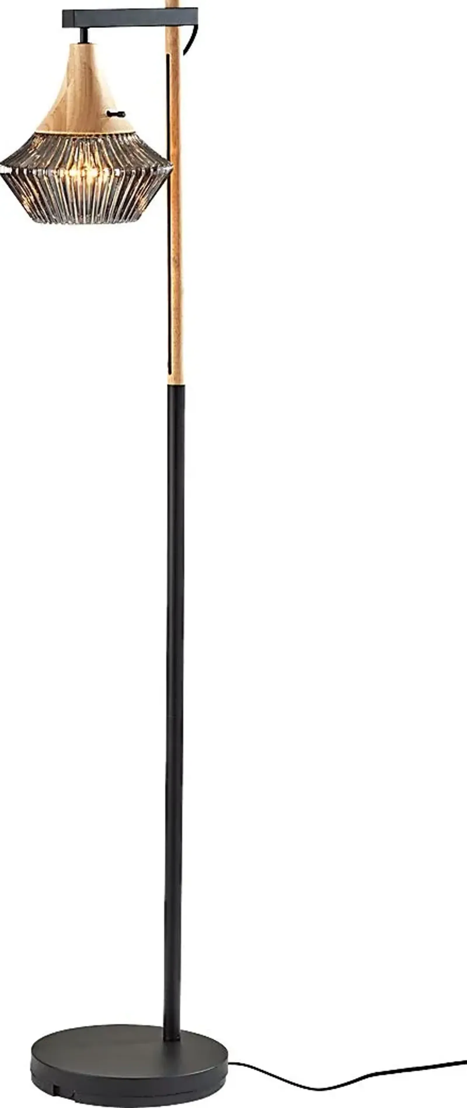 Fireside Gate Black Floor Lamp