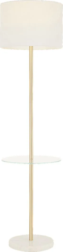 Charlmark Gold Floor Lamp