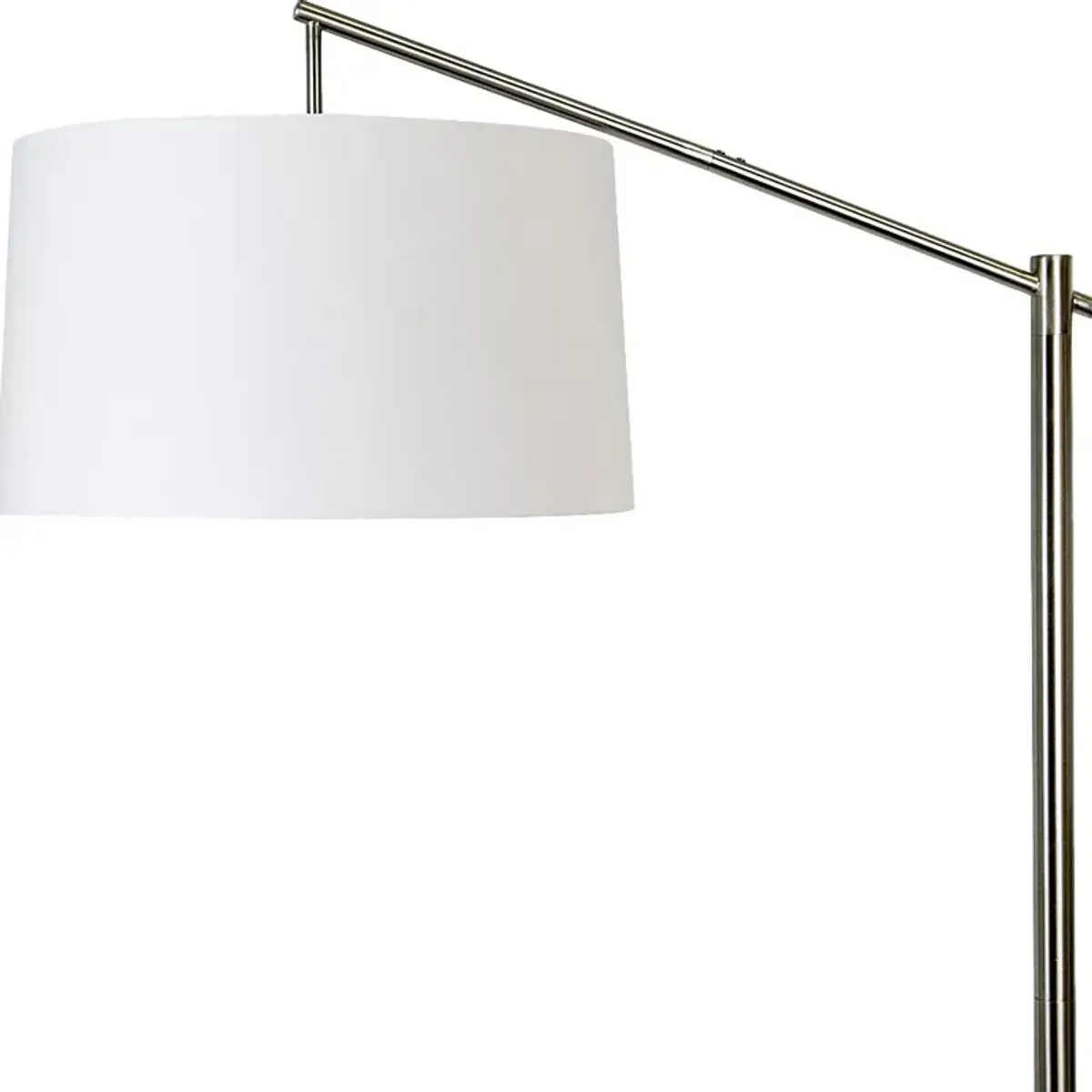 Tackett Loop Nickel Floor Lamp