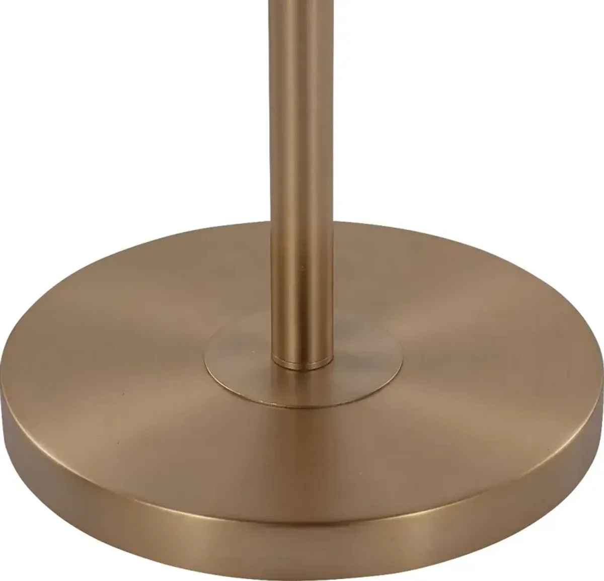 Tackett Loop Gold Floor Lamp