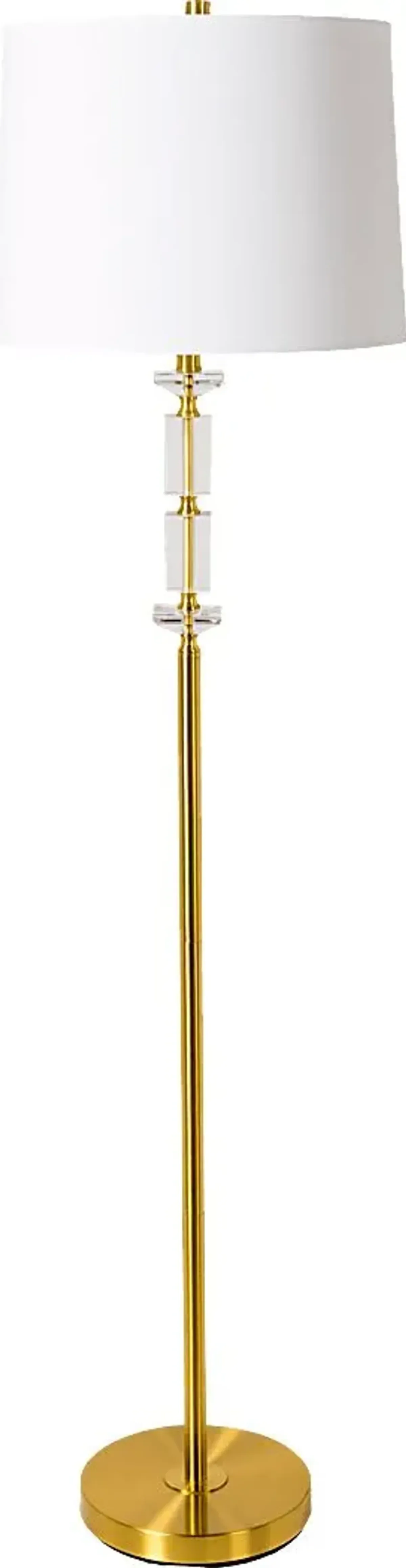 Cardoness Vista Gold Floor Lamp