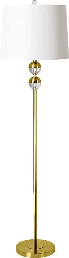 Peony Sea Gold Floor Lamp