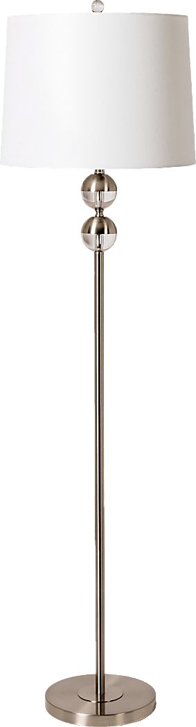 Peony Sea Silver Floor Lamp