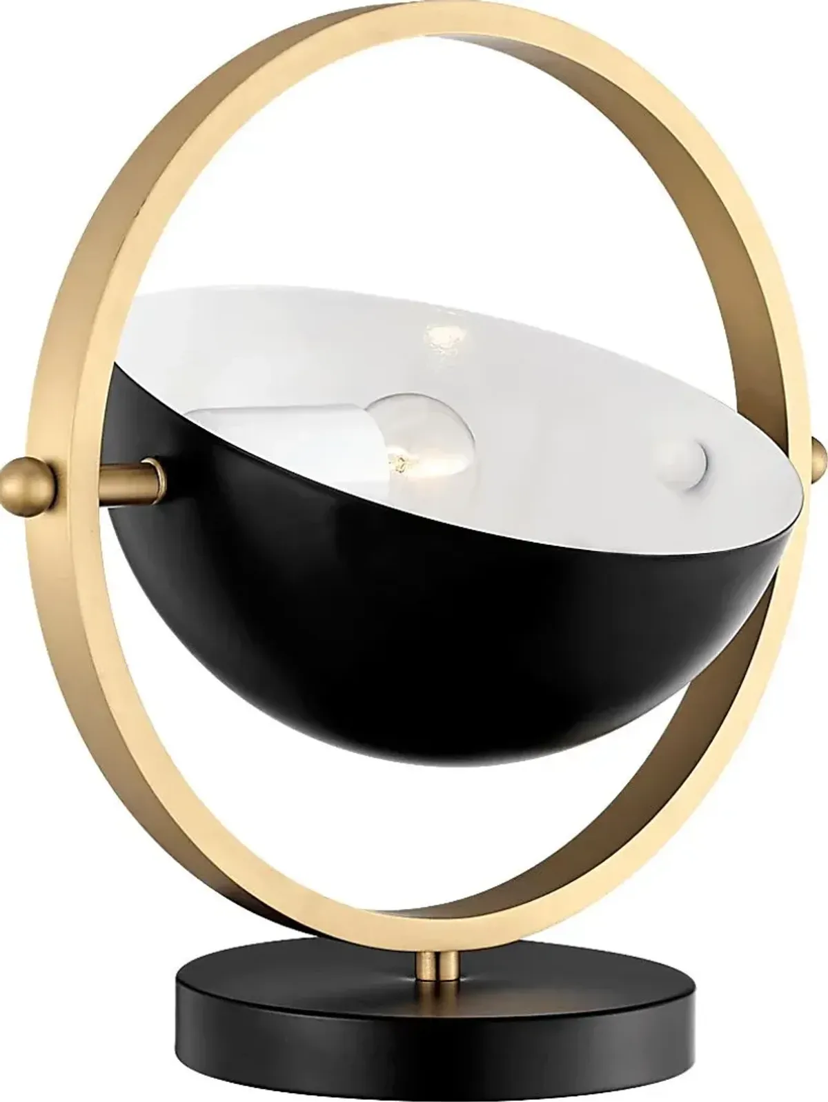 Ancroft Circle Brass Lamp