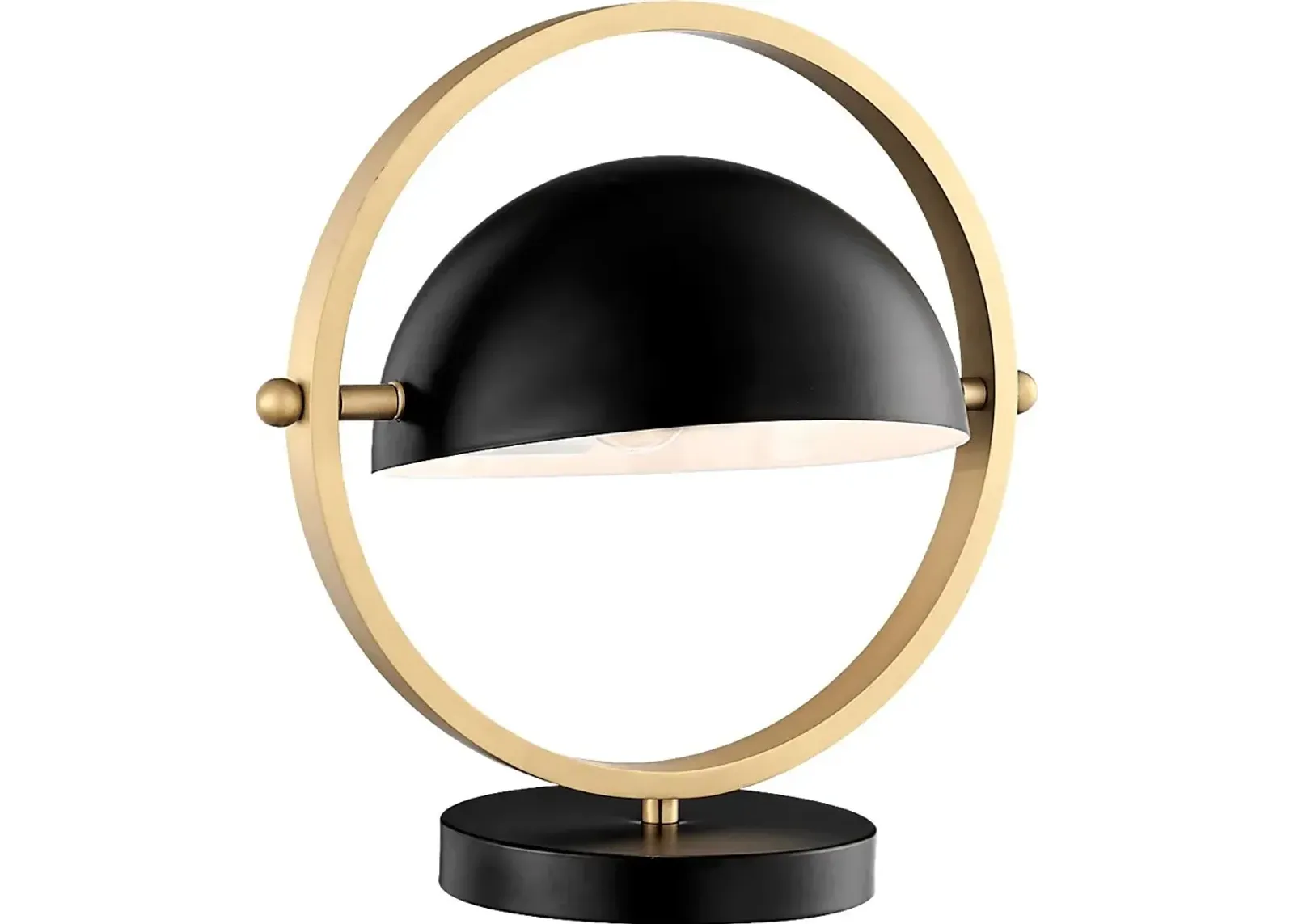 Ancroft Circle Brass Lamp