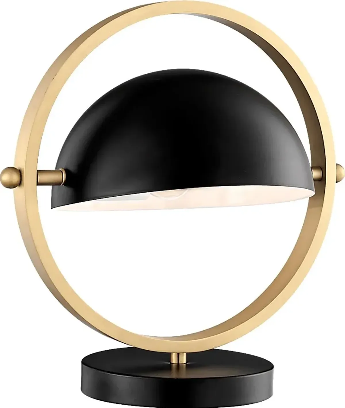 Ancroft Circle Brass Lamp