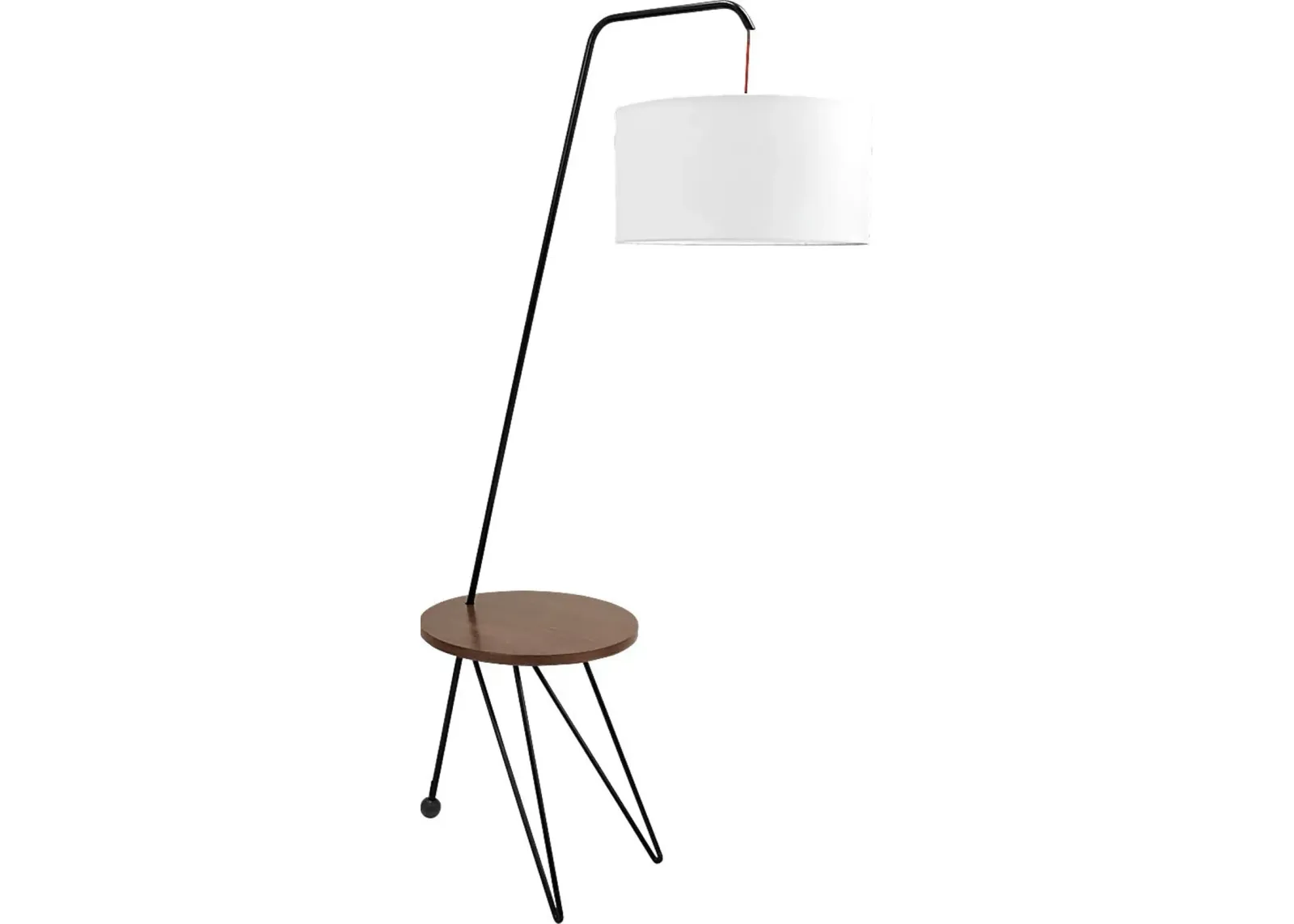 Cordusio Walnut Floor Lamp