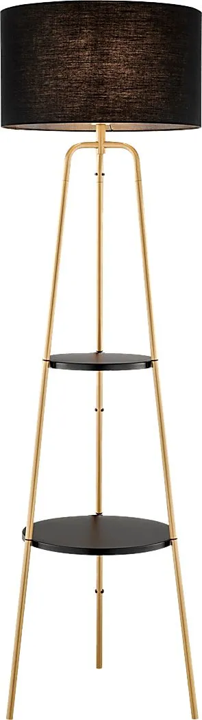 Calidonia Land Black Floor Lamp