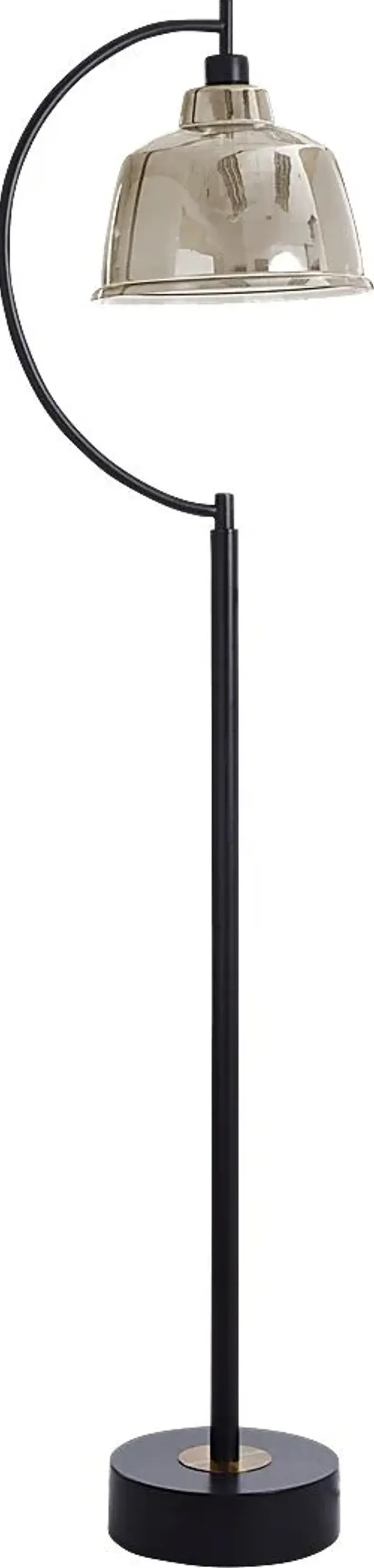 Hallen Black Floor Lamp