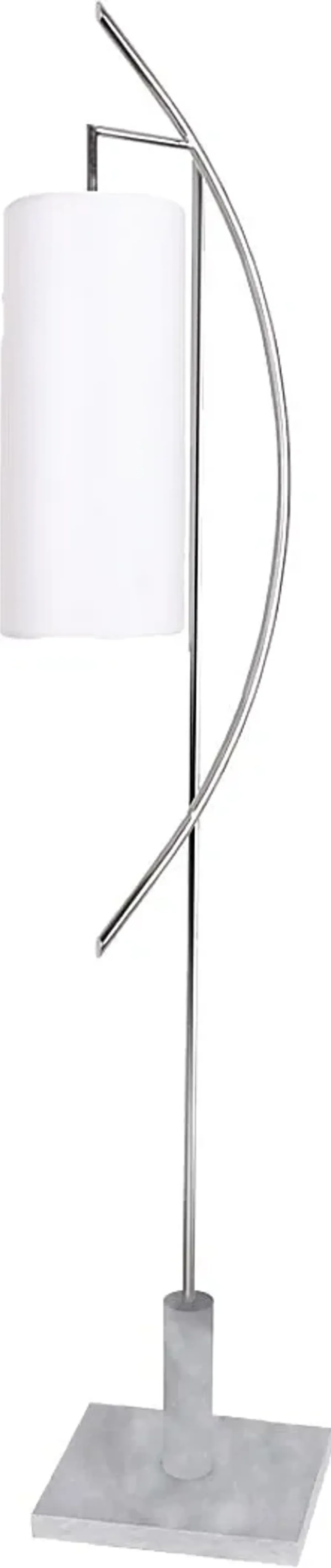 Keona Silver Floor Lamp