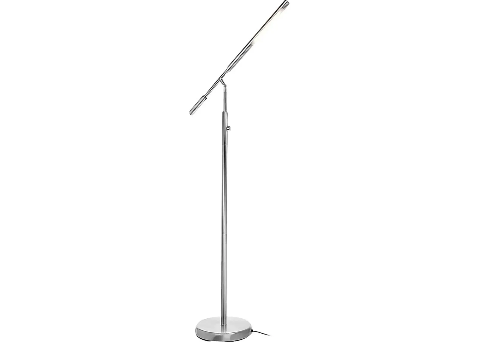 Lawnton Loop Silver Floor Lamp