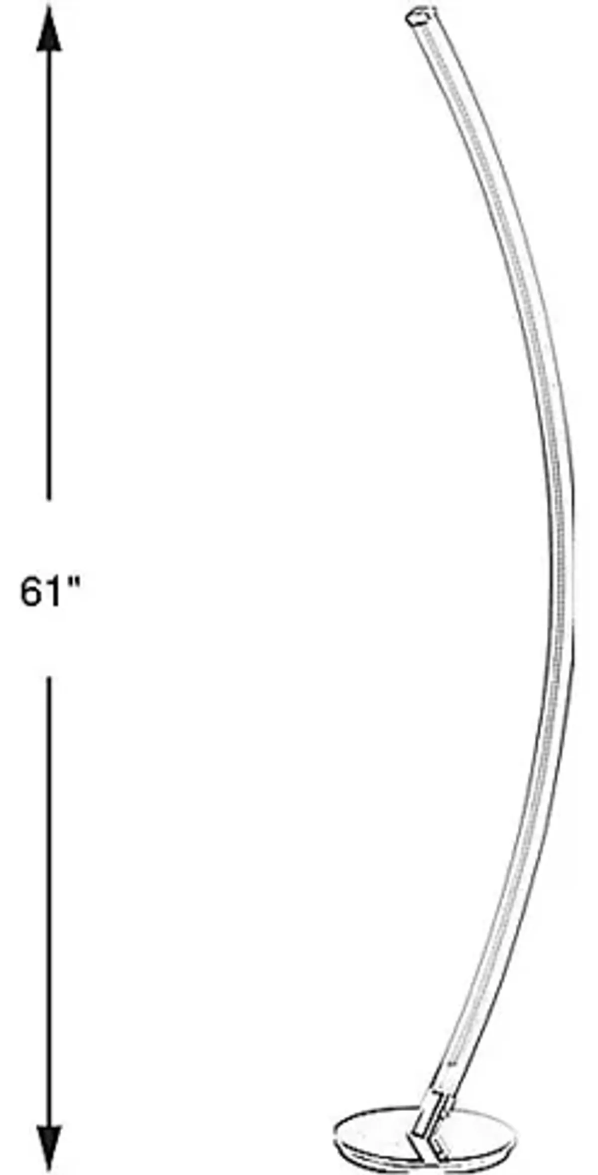 Monirro Silver Floor Lamp
