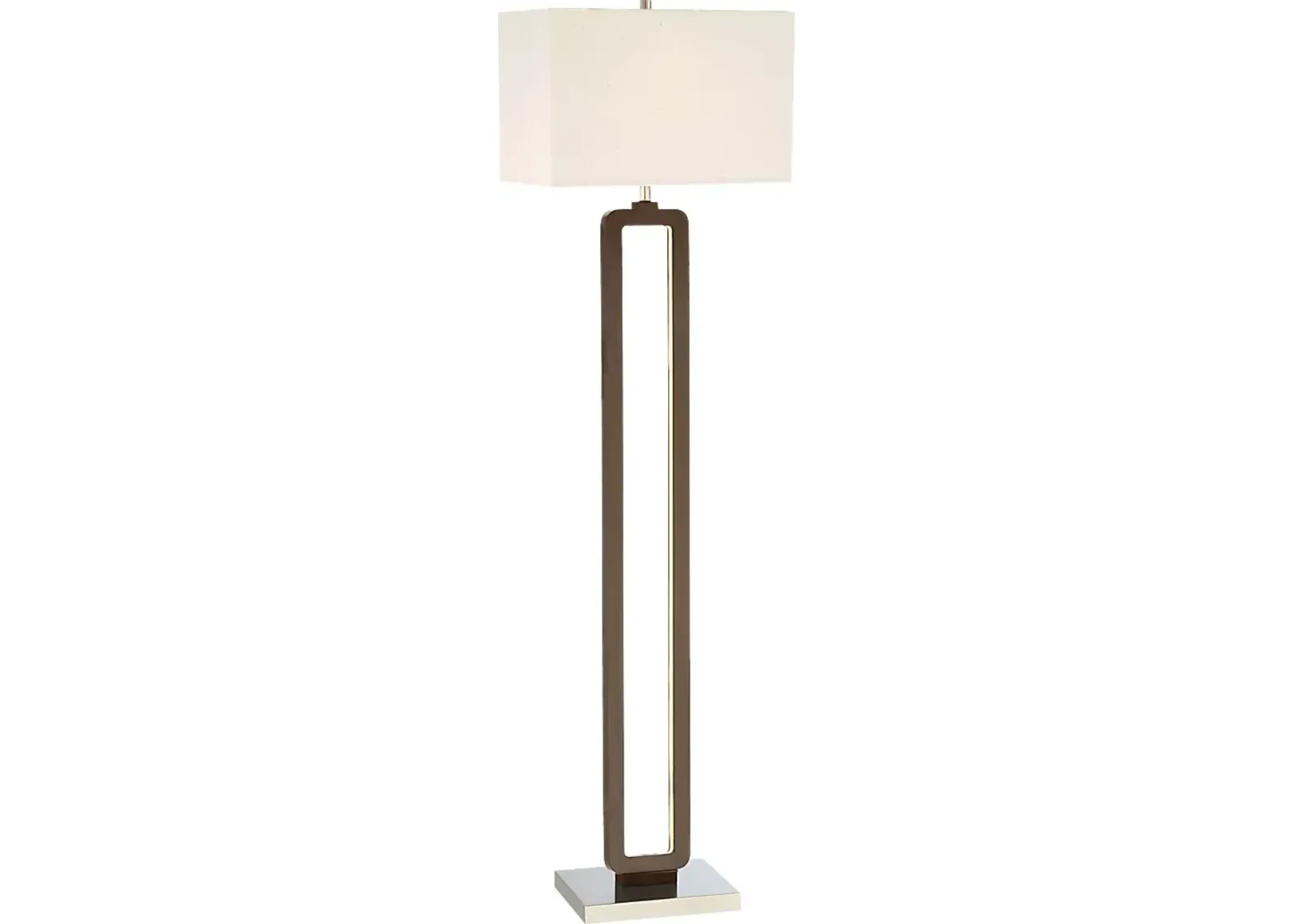 Robin Lane Walnut Floor Lamp