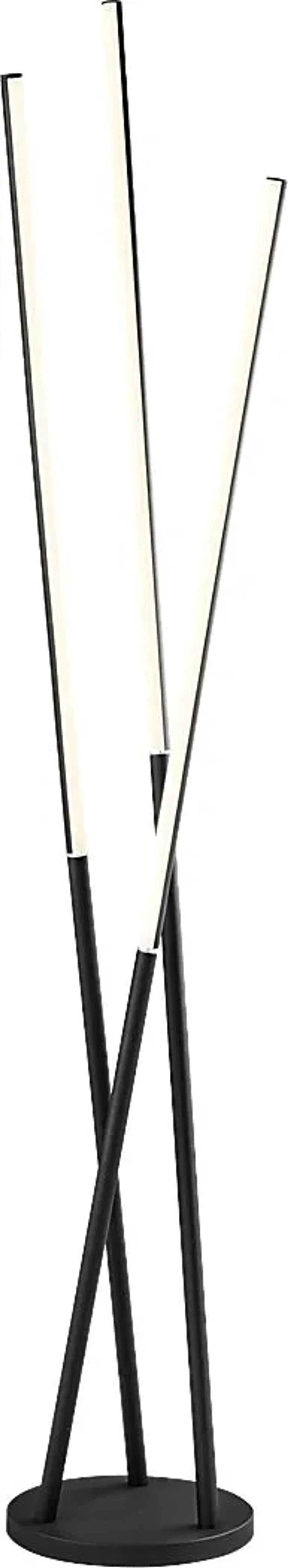Triko Avenue Black Floor Lamp