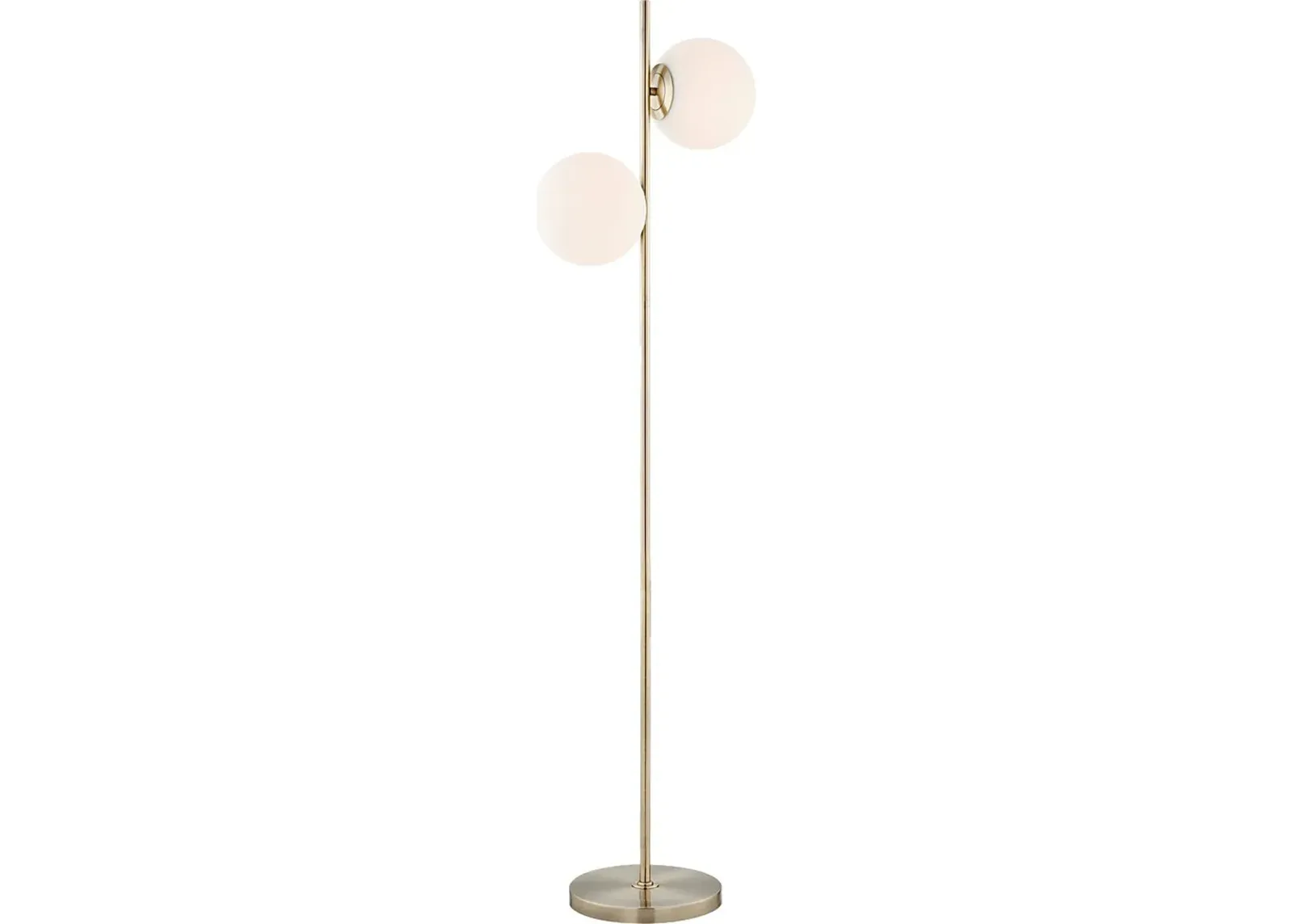 Interlake Place Gold Floor Lamp