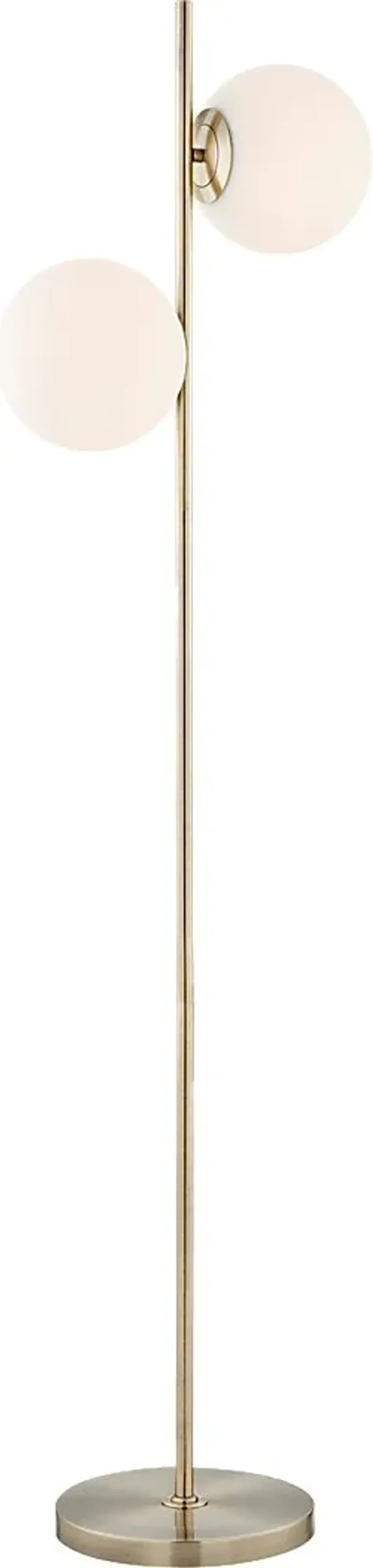 Interlake Place Gold Floor Lamp