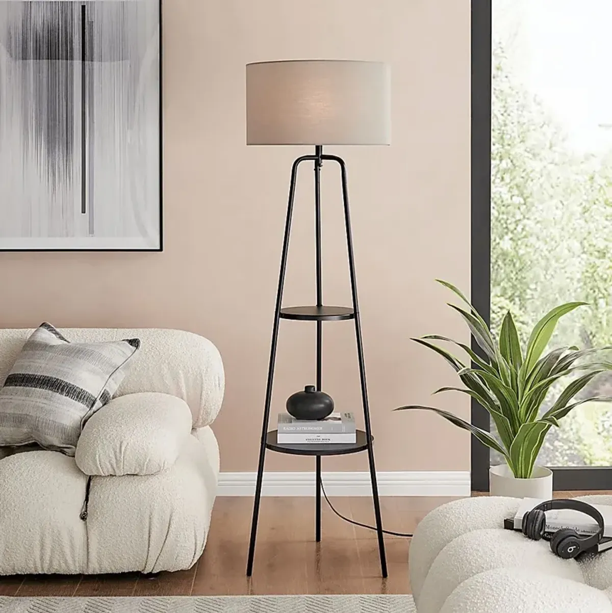 Calidonia Land Gray Floor Lamp