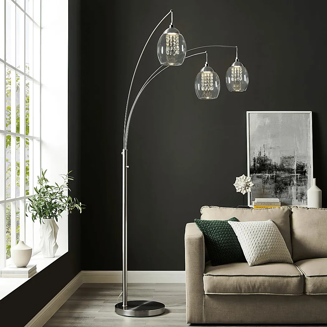 Haris Moor Steel Floor Lamp