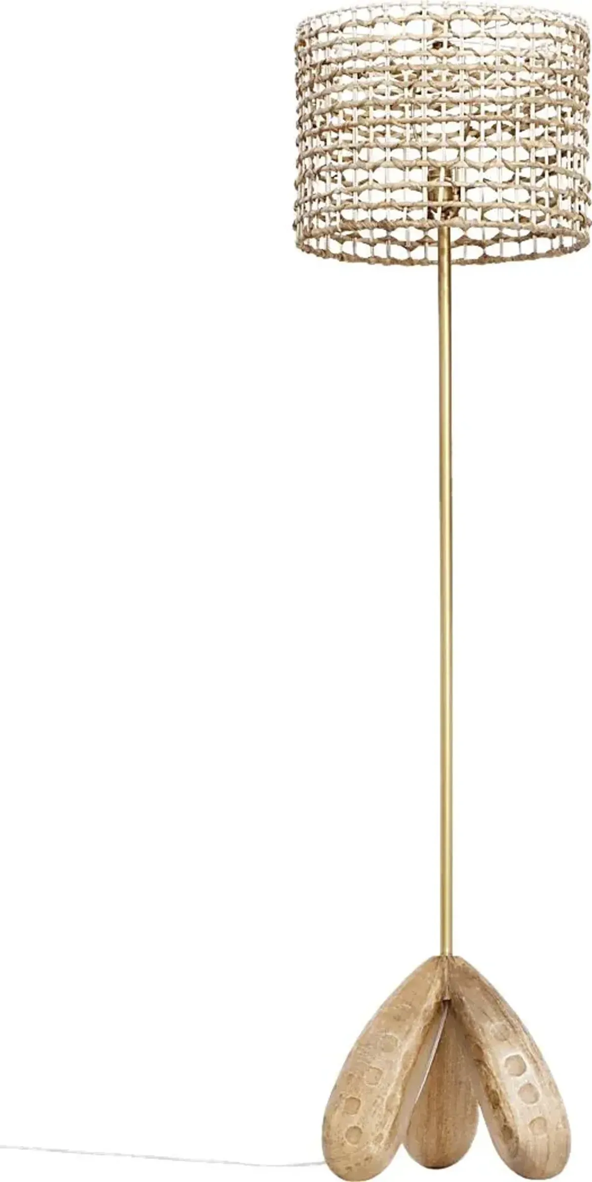 Tufts Oaks Natural Floor Lamp