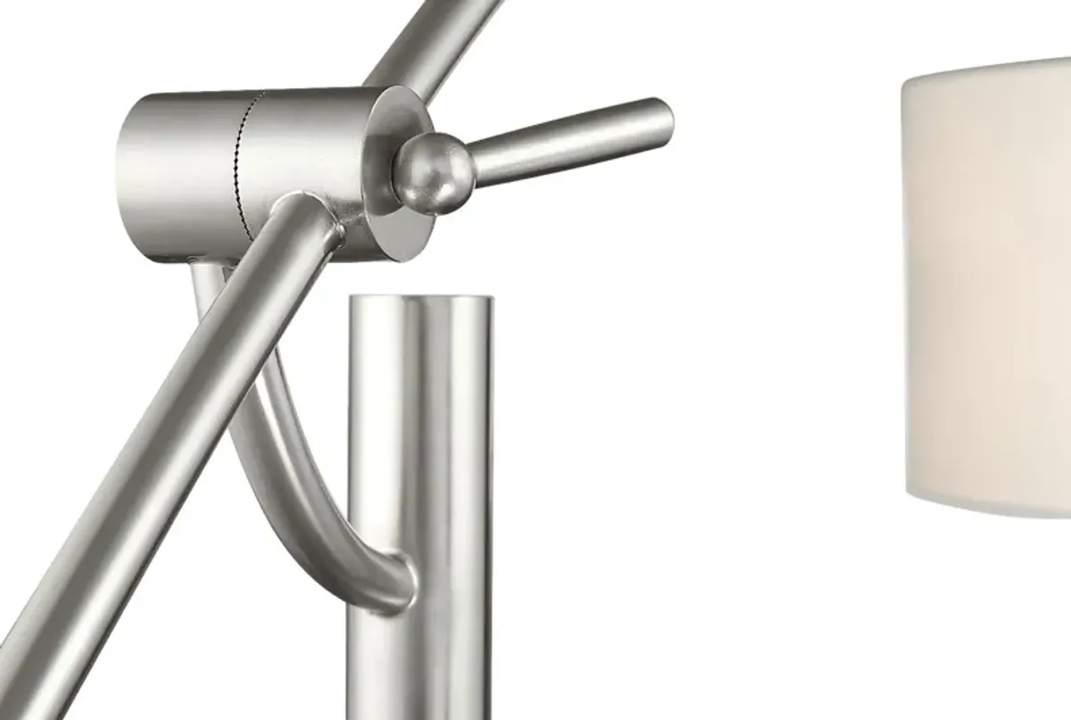 Pico Alley Silver Floor Lamp