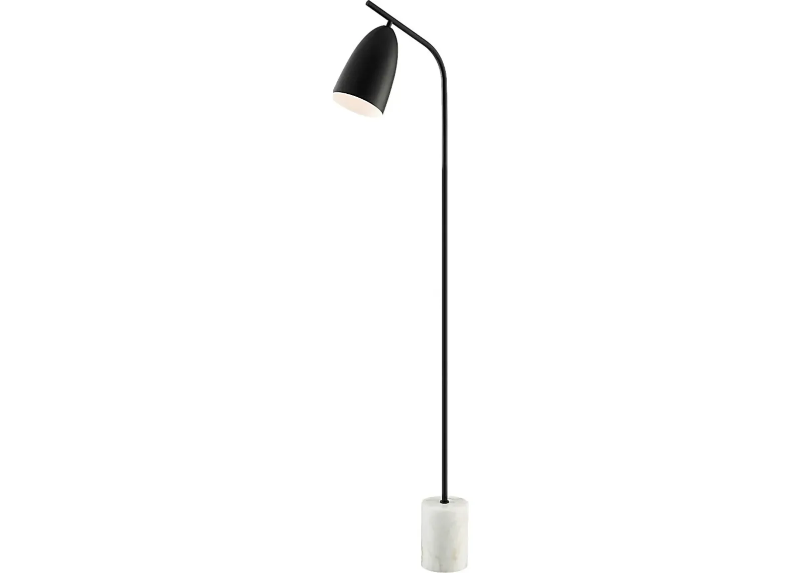 Garrick Land Black Floor Lamp