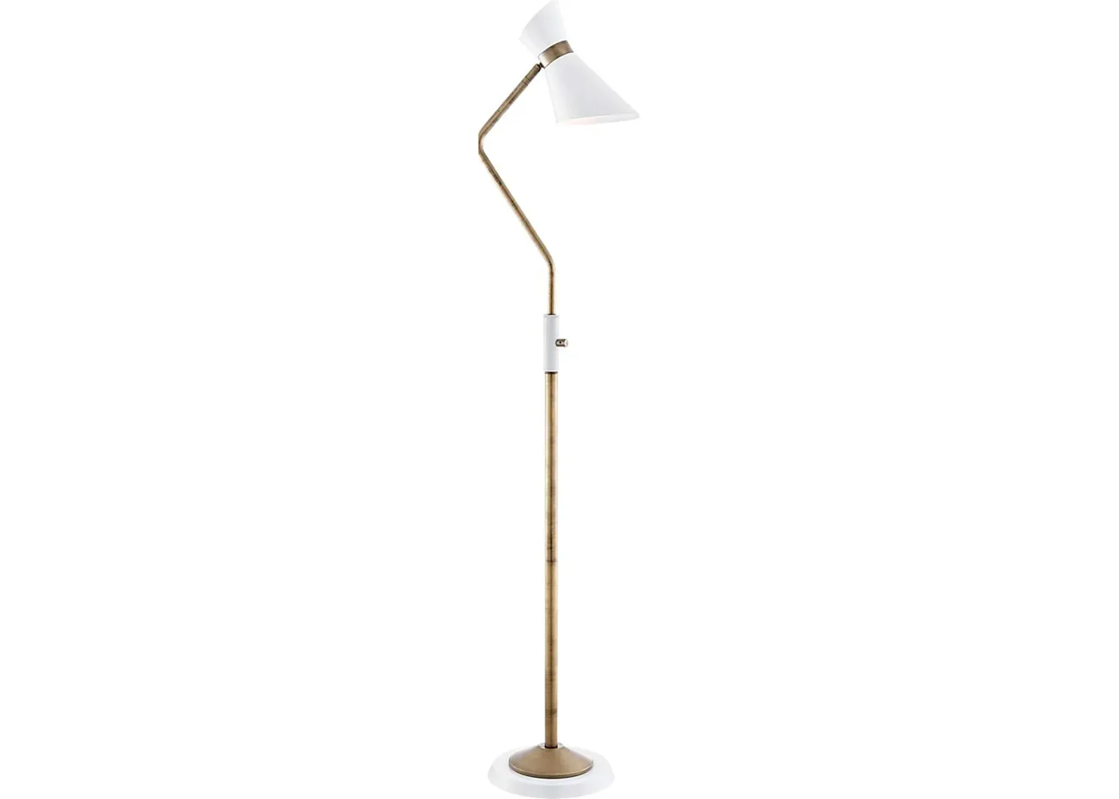 Quint Hills Brass Floor Lamp