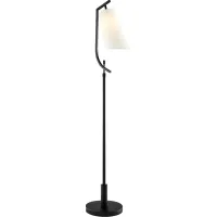 Beeler Home Charcoal Floor Lamp