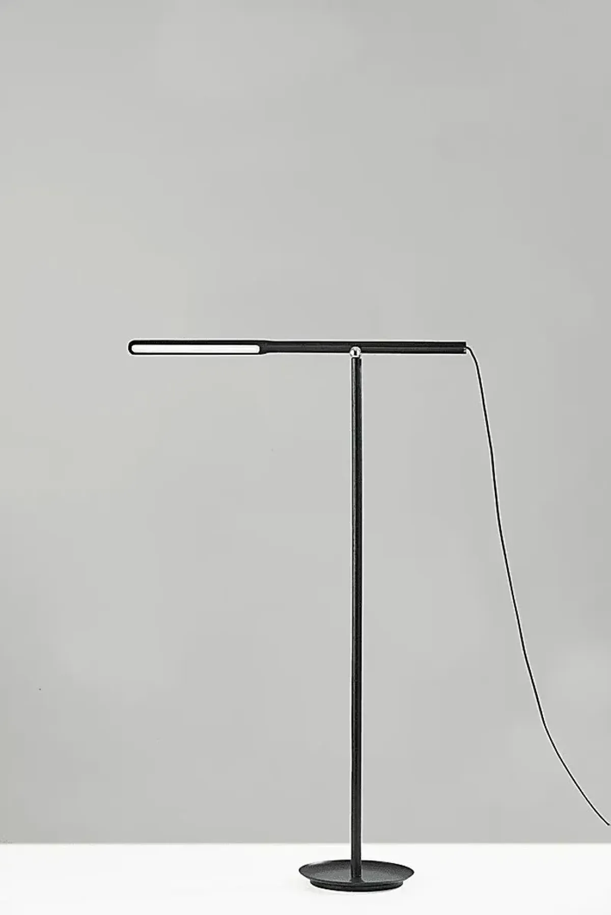 Keystone Court Black  Floor Lamp