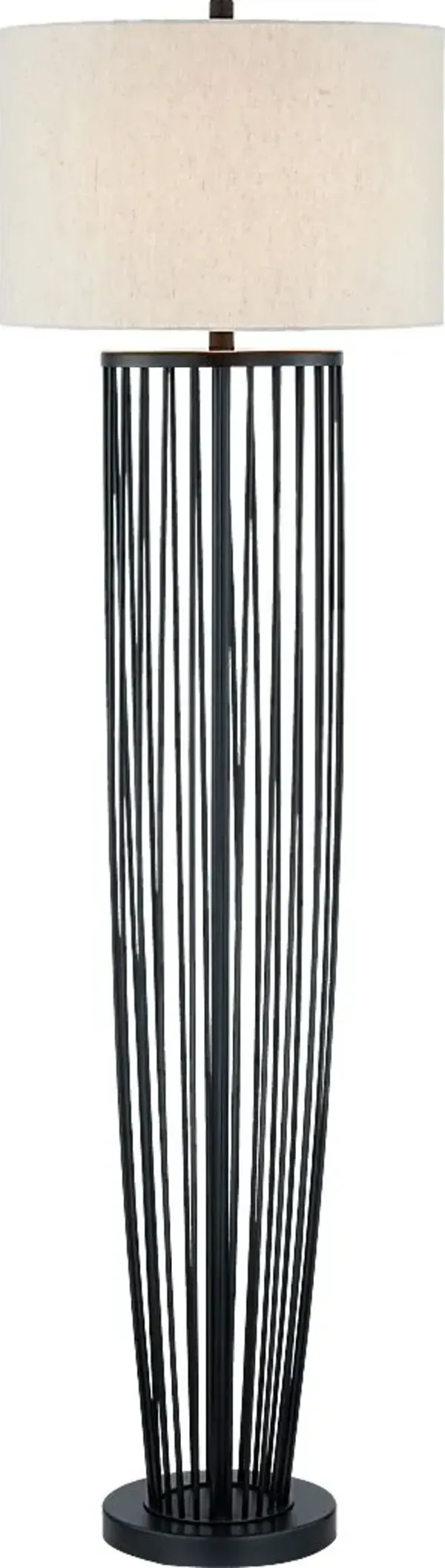 Bersal Nest Black Floor Lamp