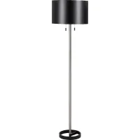 Piperhill Black Floor Lamp