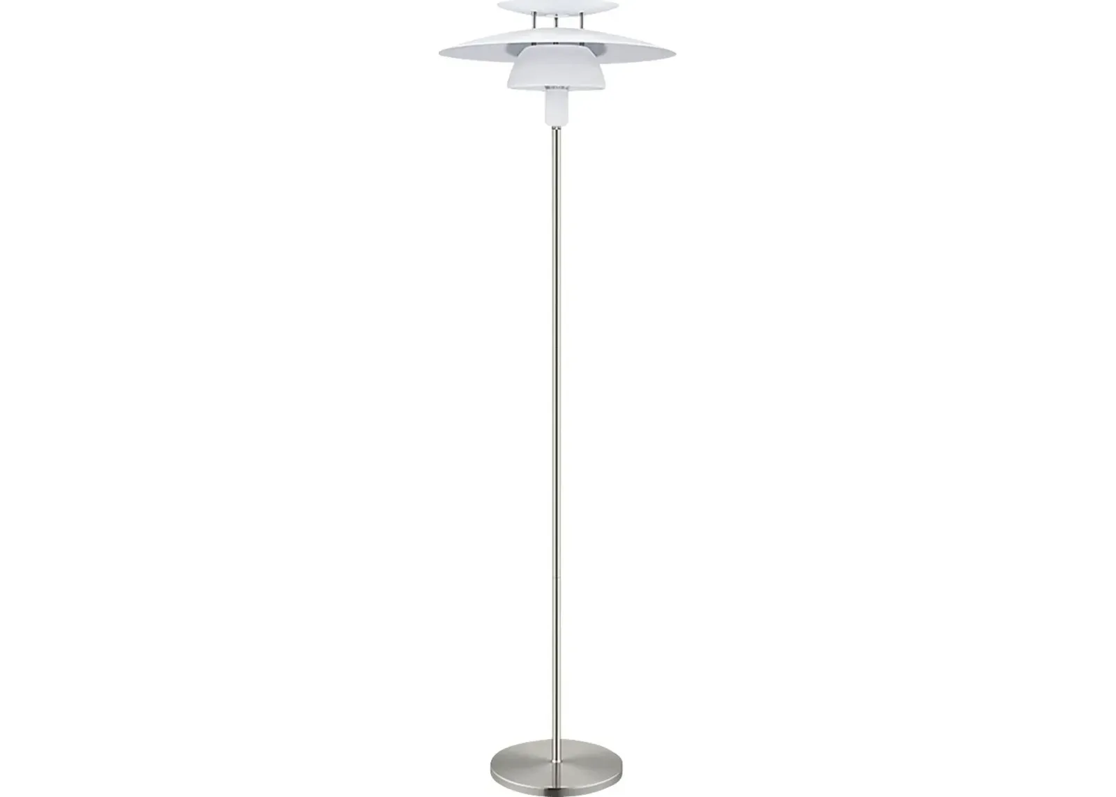 Begonia Home Silver Floor Lamp