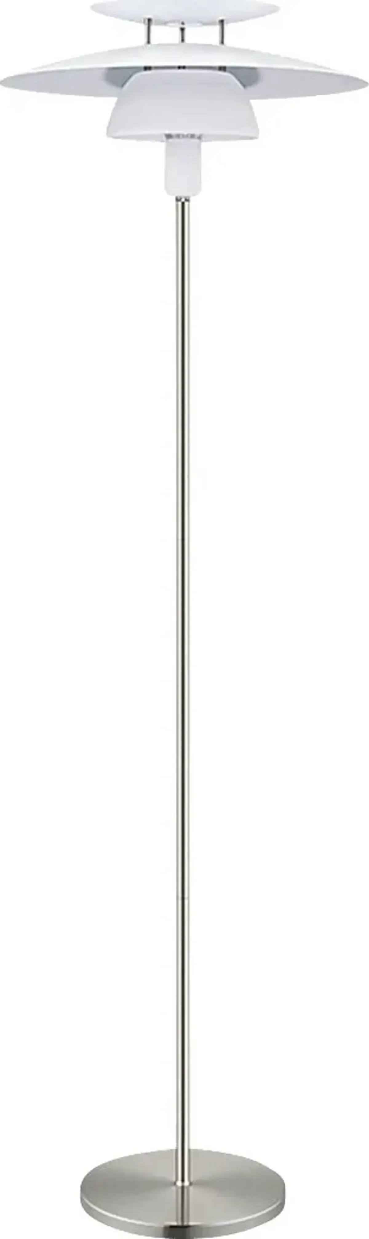 Begonia Home Silver Floor Lamp