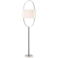 Wesson Cay Silver Floor Lamp