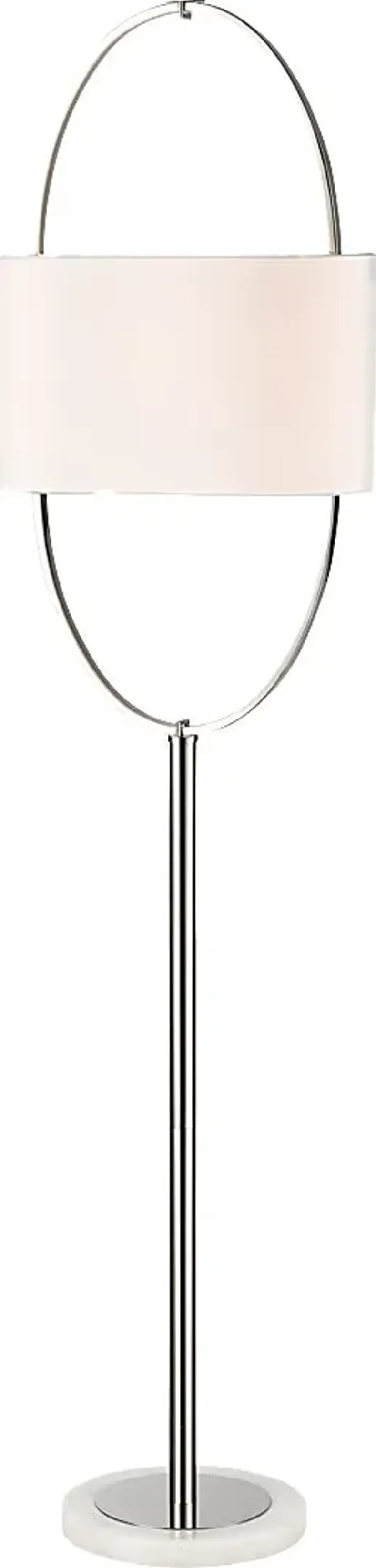 Wesson Cay Silver Floor Lamp