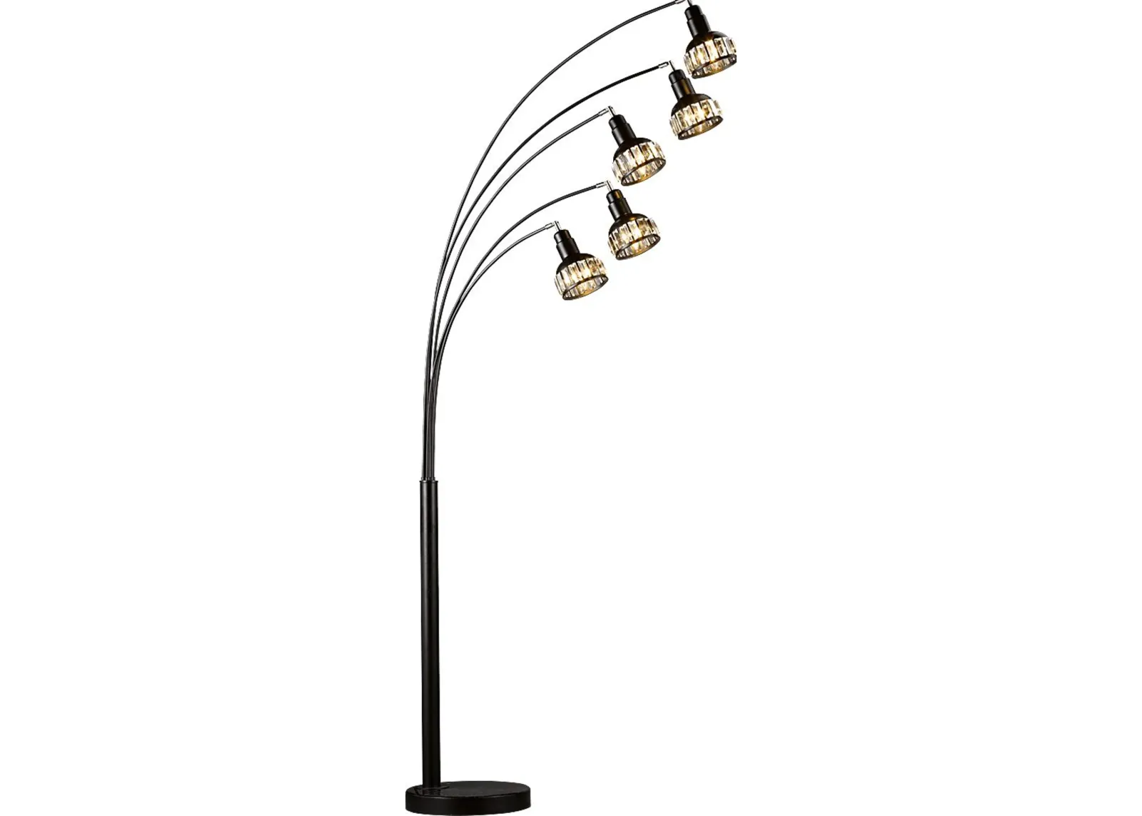 Jacobus Park Black Floor Lamp