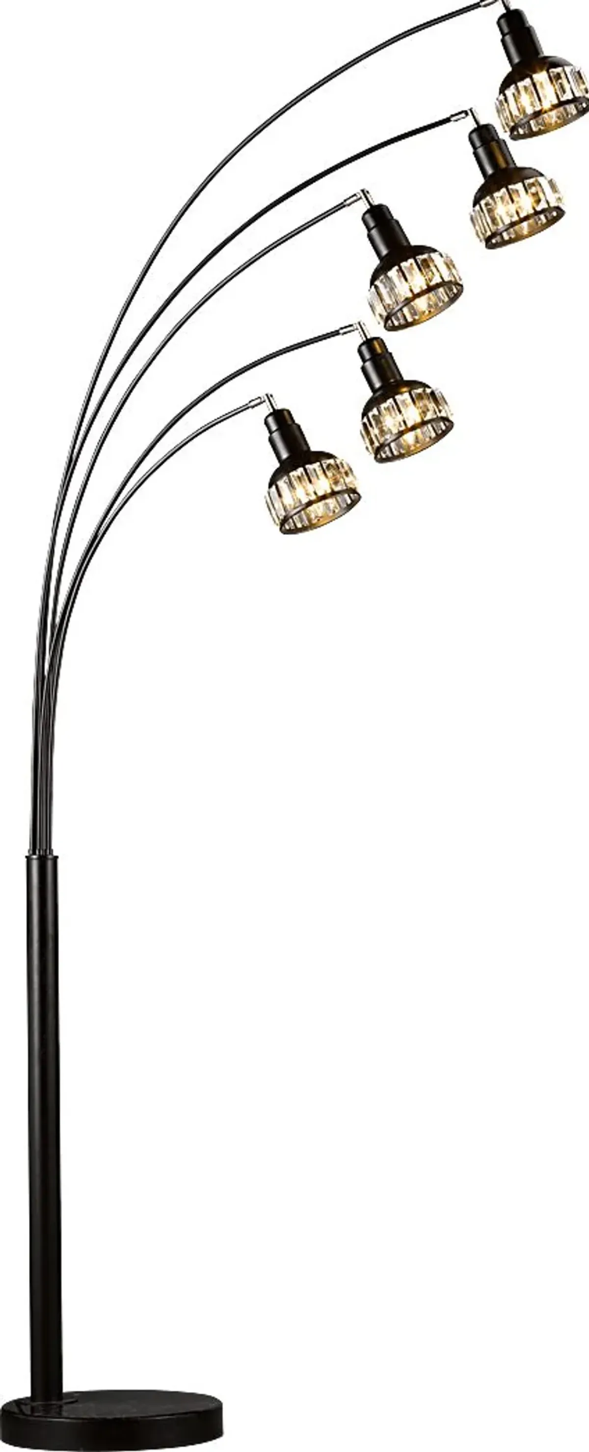 Jacobus Park Black Floor Lamp