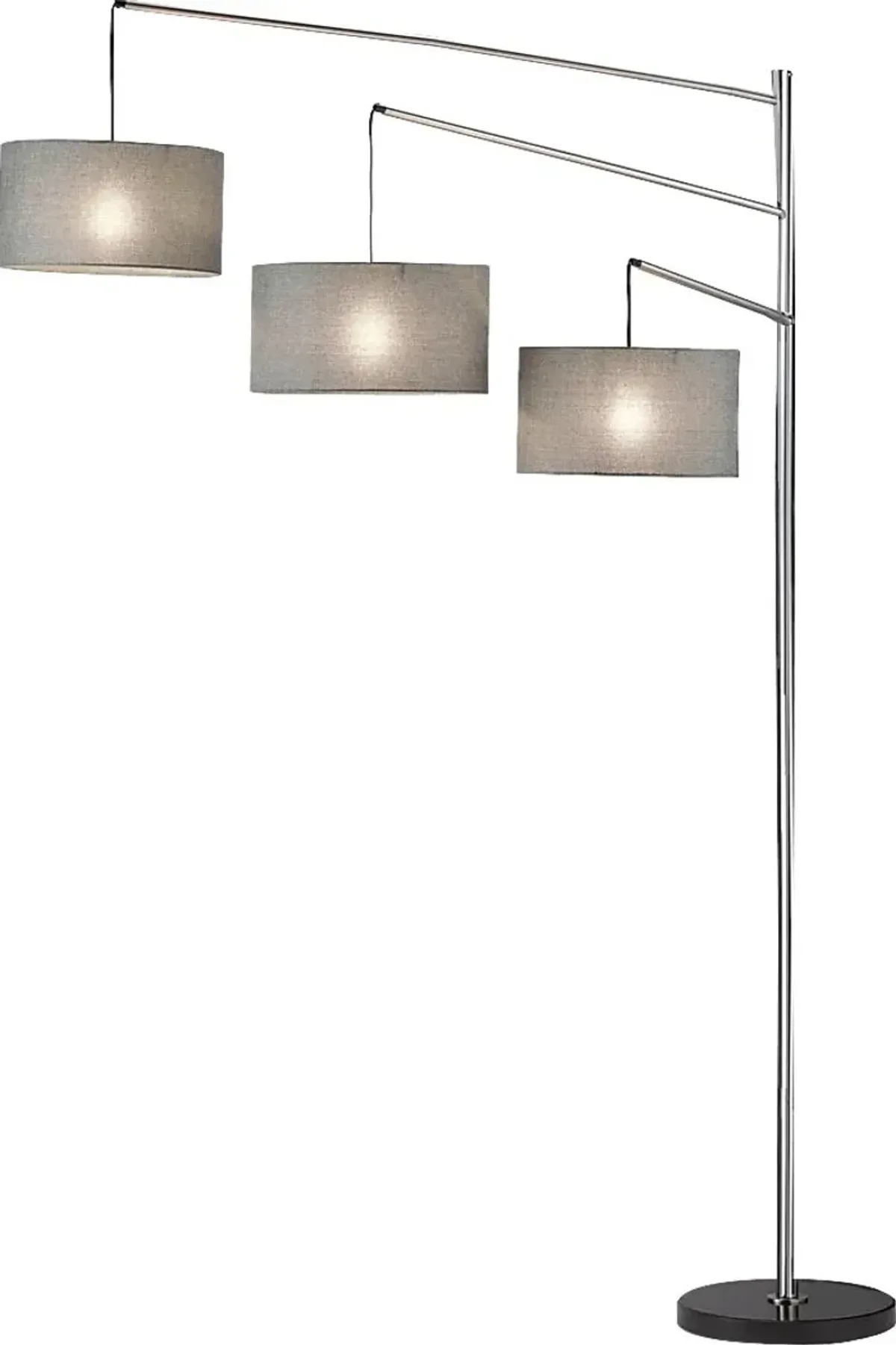 Laina Silver Floor Lamp