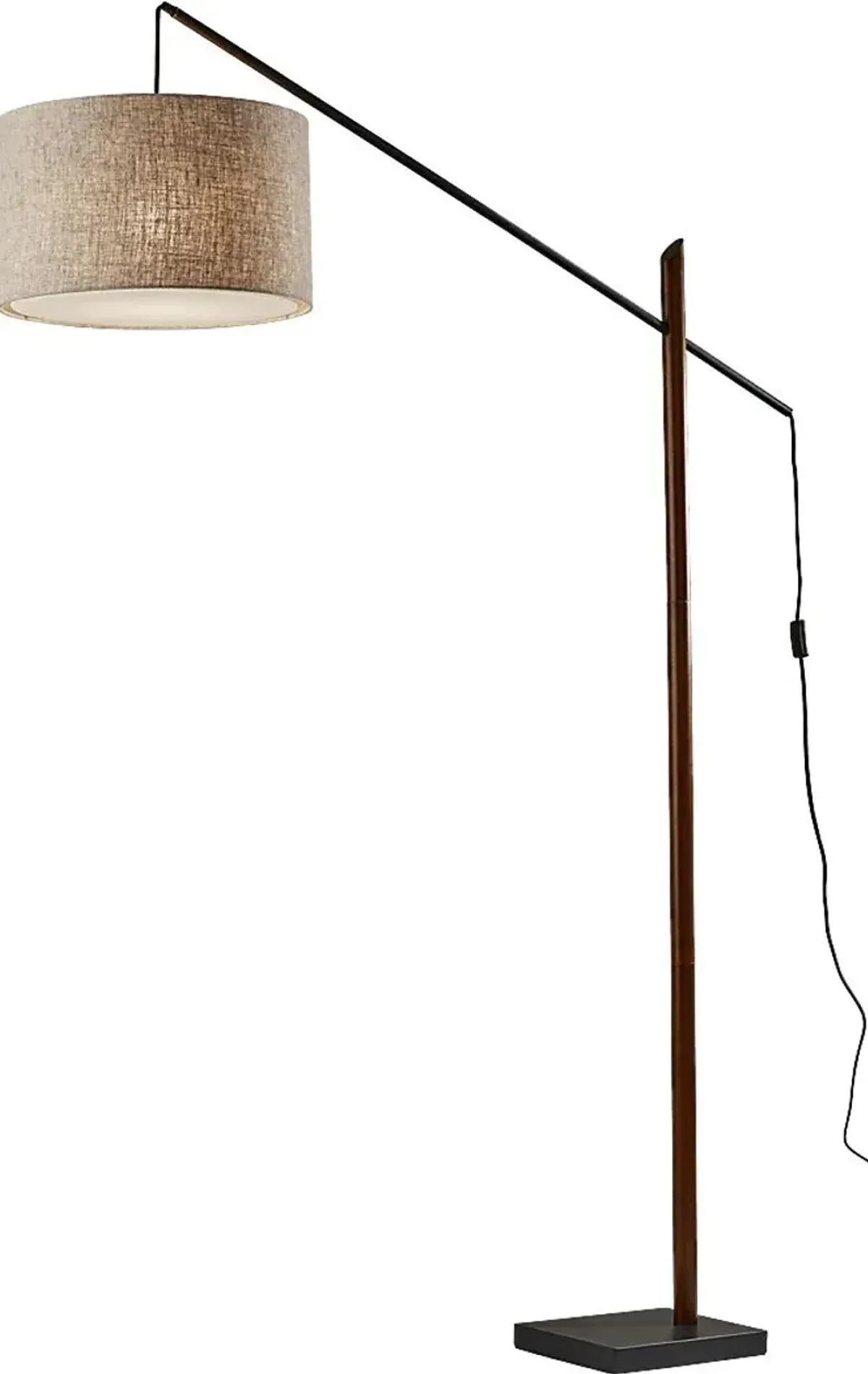 Pettet Black Floor Lamp