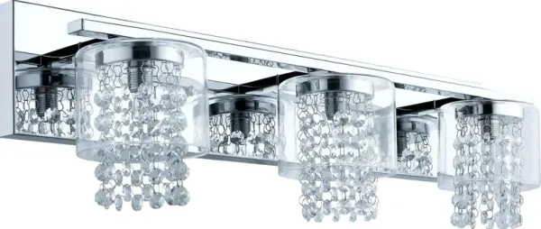 Juneau Boulevard Chrome Sconce