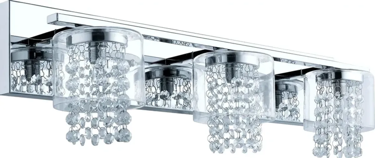 Juneau Boulevard Chrome Sconce