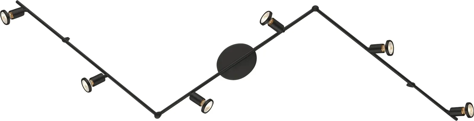 Valhalla Loop Black Sconce