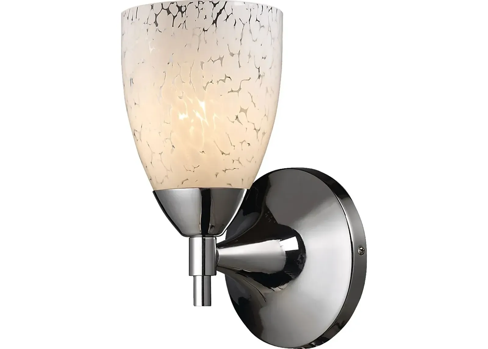 Rowlett Oaks Silver Sconce