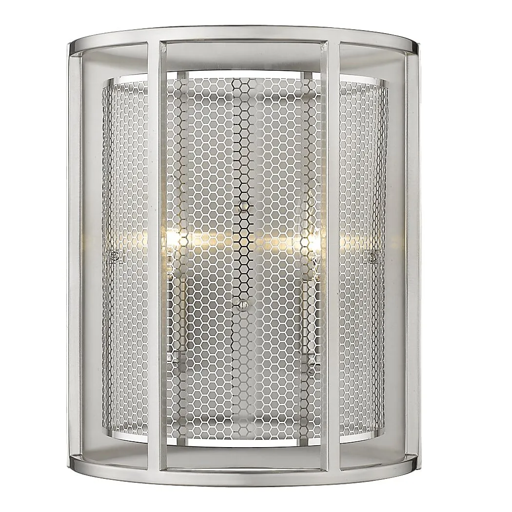 Broadstar Nickel Sconce