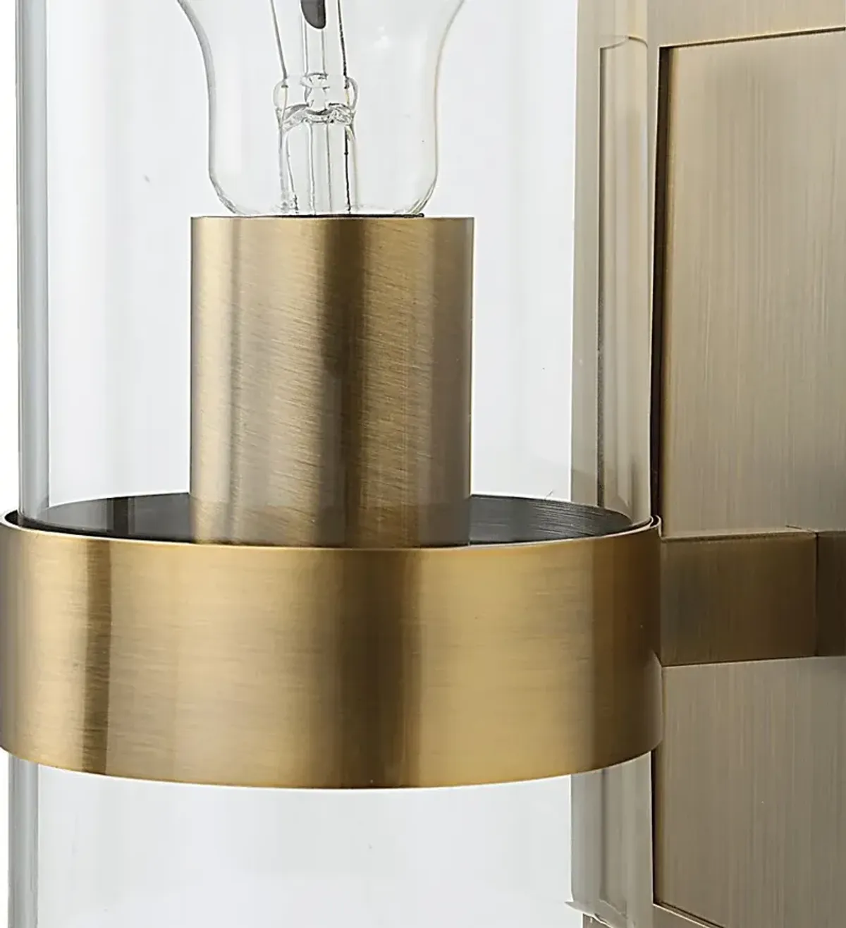 Serenity Reef Brass Sconce