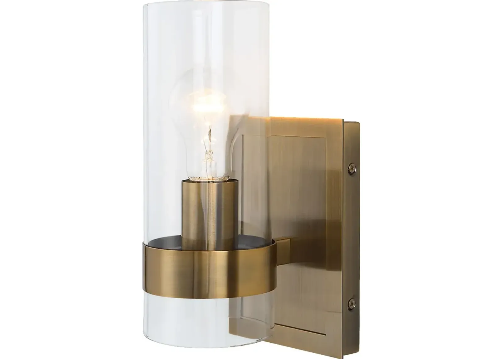 Serenity Reef Brass Sconce